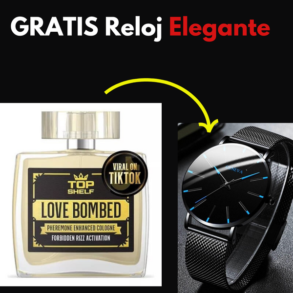 Love Boom Feromonas + GRATIS um Reloj Elegante
