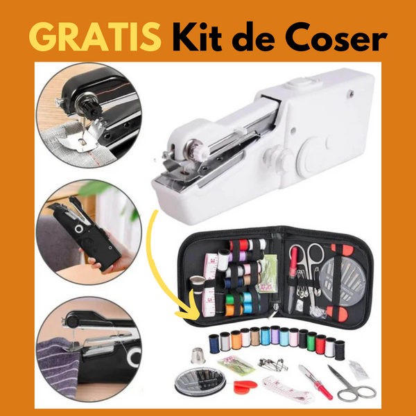 Maquina de Coser Portatil + Kit de Coser GRATIS