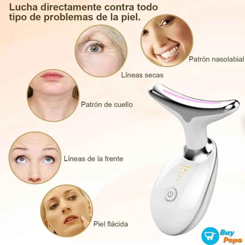 Masajeador Facial para Arrugas y Papada + GRATIS Kit rutina para arrugas L'Oréal Paris