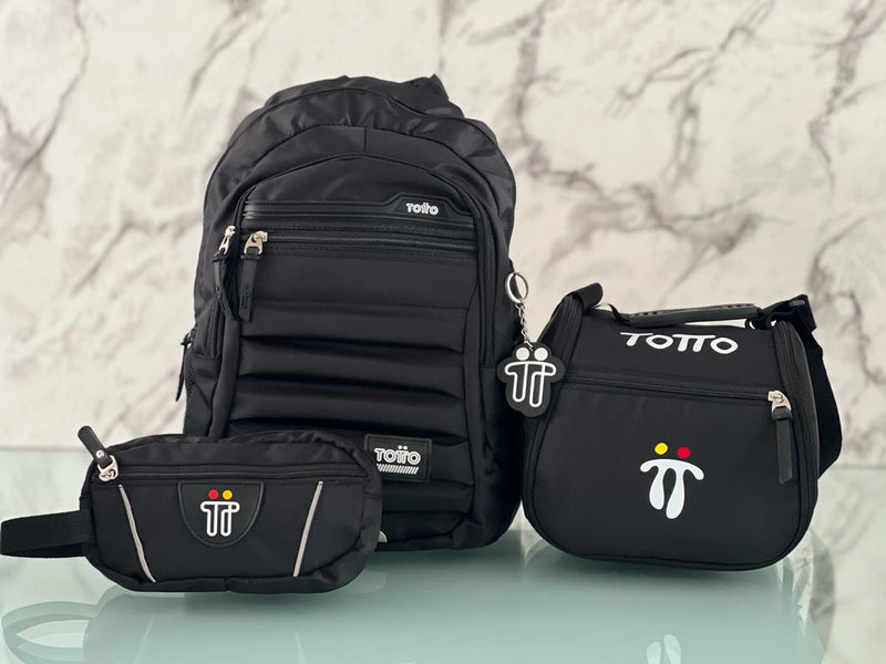 MORRAL TOTTO + GRATIS LONCHERA + CARTUCHERA + ENVÍO